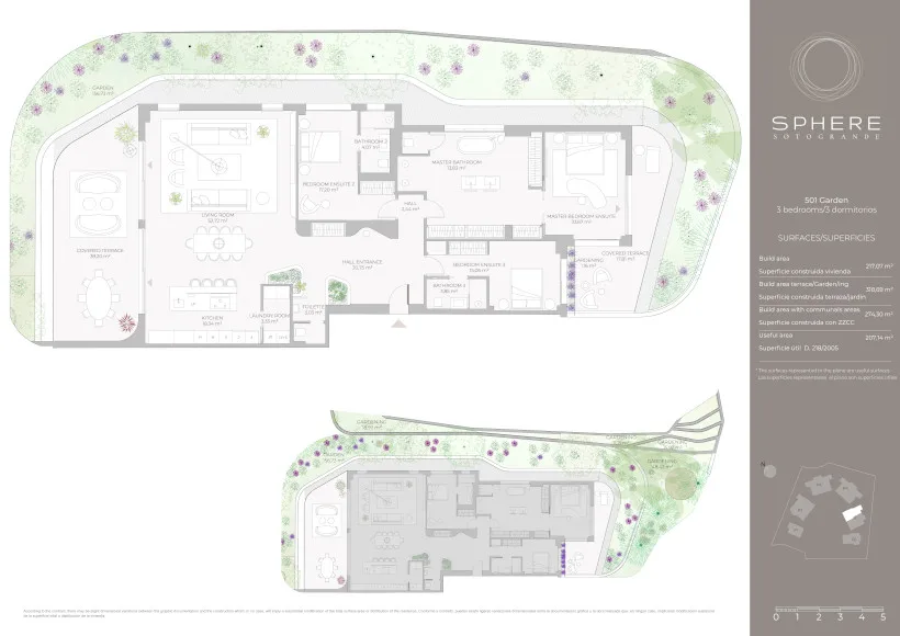 Sphere Sotogrande garden flat
