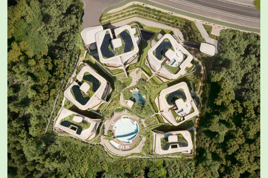 Sphere Sotogrande birds eye above